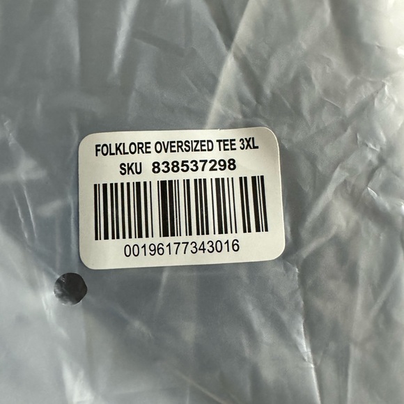 OFFICIAL TAYLOR SWIFT MERCH FOLKLORE ALBUM MOMENT IN TIME OVERSIZED T-SHIRT - Picture 3 of 4